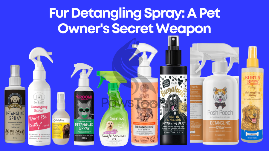 Fur Detangling Spray for pets 