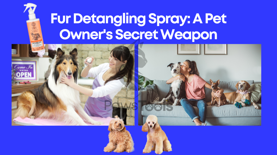 Fur Detangling Spray for pets