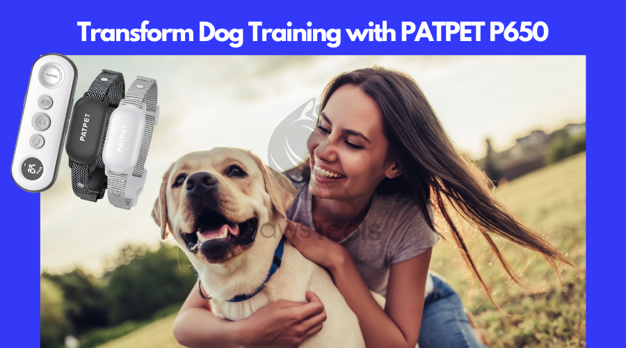 Dog Training with PATPET P650