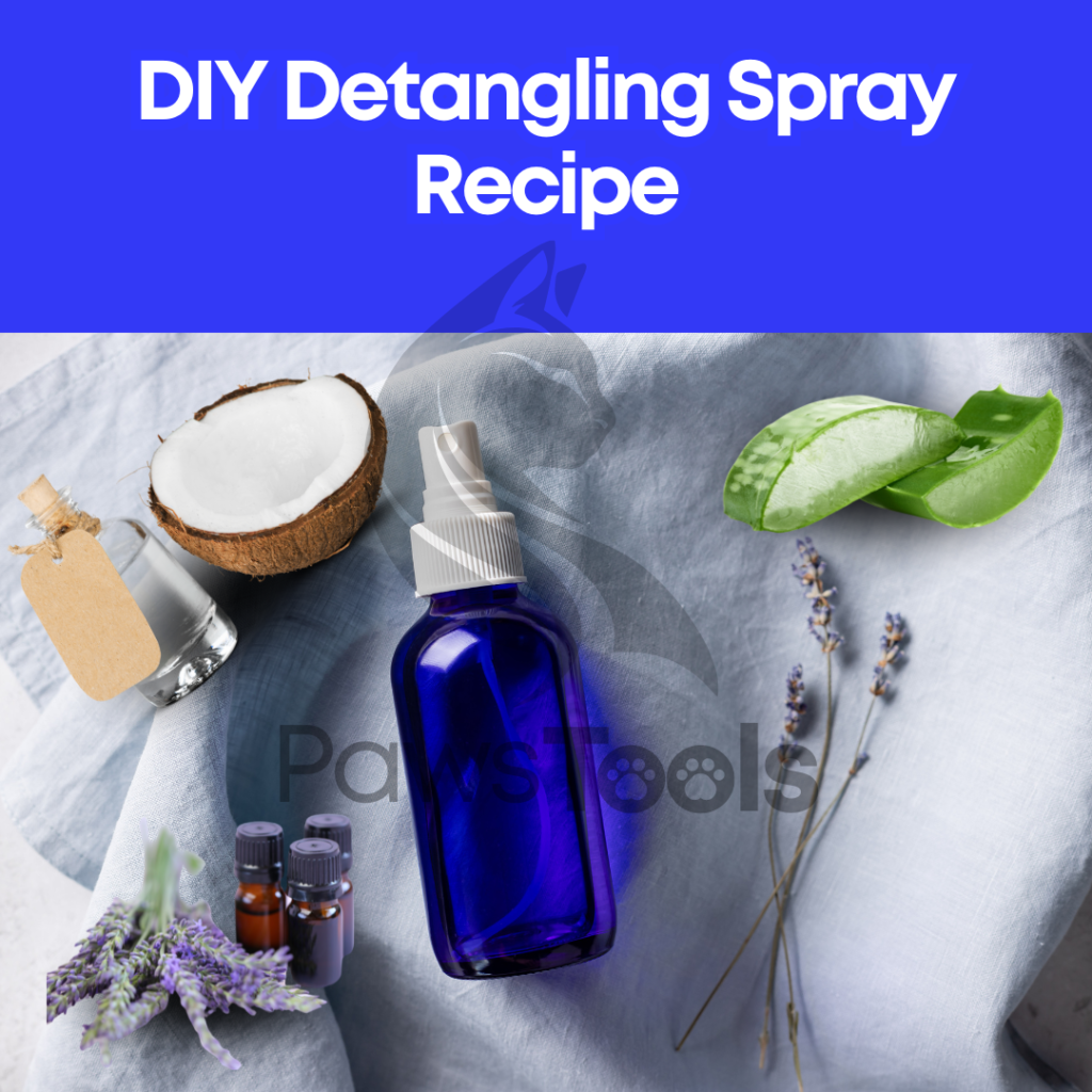 Fur Detangling Spray for pets 